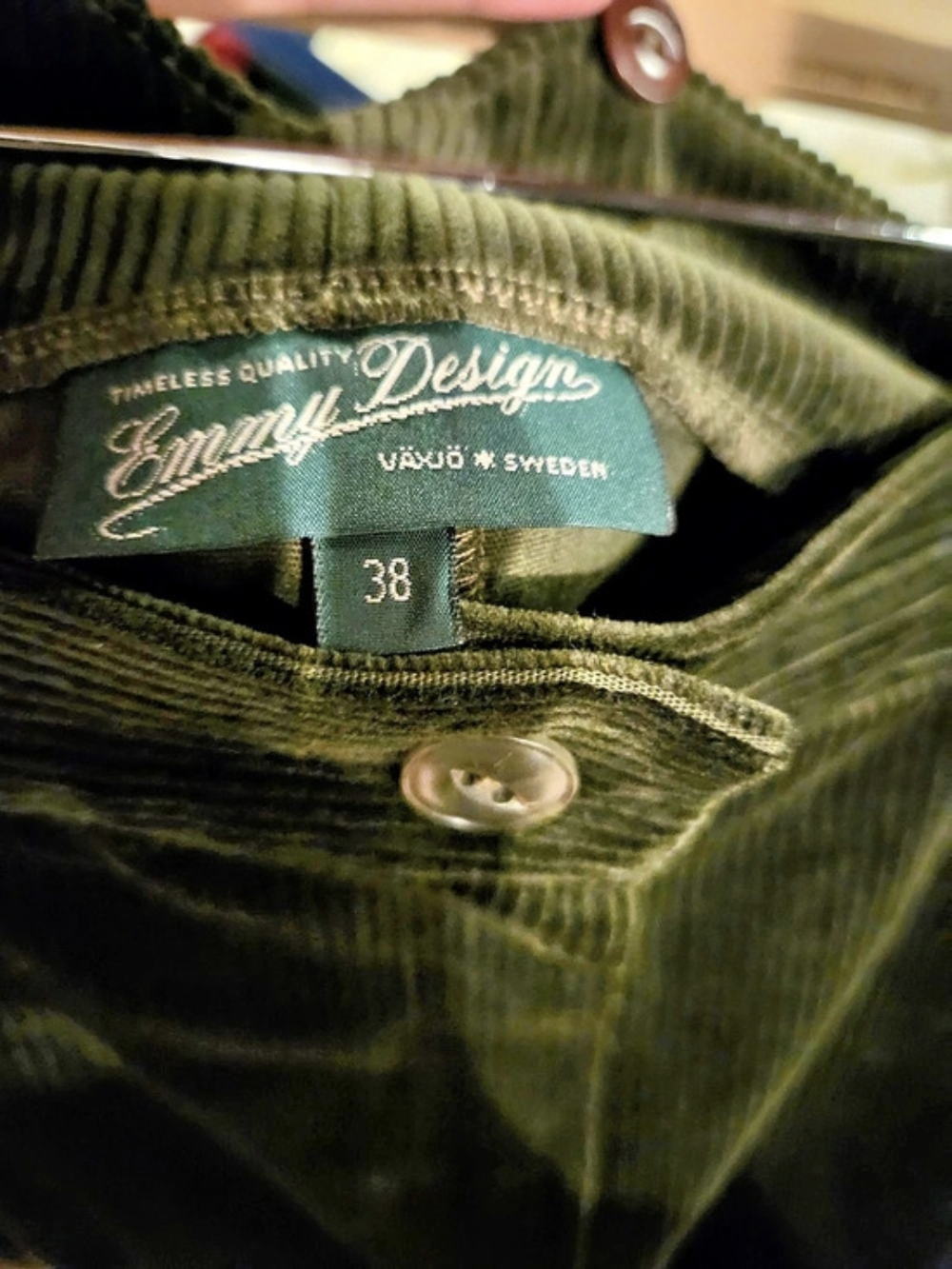 Emmy Design Green Cordoury Set Small - Picture 8 of 11